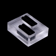 CH Crystal Ring Box Clear Jewelry Storage Box Display Stand Acrylic Display Holder