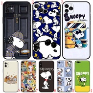 iPhone X XS 5 5s 6 6s Pplus 7 8 7 Plus 8 Plus SE 2016 Y26 Snoopy Anime Soft black phone case