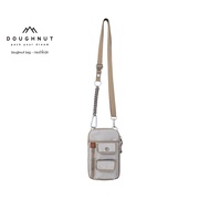 DOUGHNUT BAG : Knot Happy Camper Series : IVORY กระเป๋าโดนัทกันน้ำได้ ผลิตจากผ้าไนลอน 420Dน้ำหนักเบา