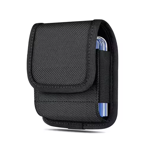 Fashion Oxford Leather Belt Clip Flip Case For Motorola Razr 40 50 60 Ultra 2019 2024 2025 Plus Cove