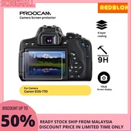 PROOCAM SPC-77D GLASS SCREEN PROTECTOR FOR CANON 77Da