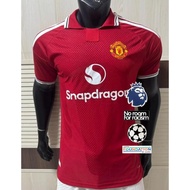 26/27 Manchester United Home Player Version Short-Sleeve Football Jersey, S-2XL