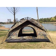 ￼Waterproof tent Murah double layer 5-6 person automatic tent 2.5m X 2.5m X 1.50m tent double layer