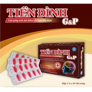 Hoạt huyết Tiền Đình G&P-Hết đau đầu đau nửa đầu ổn định huyết áp dứt điểm rối loạn tiền đình (Hộp 3