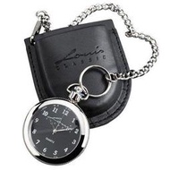 【德國Louis】LOUIS古典懷錶 有掛鍊附真皮套 經典復古風格懷表高質感掛鏈手錶腕錶重機騎士最佳禮品10000838