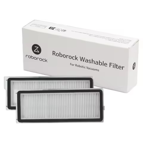 Original Roborock Accessories Washable Filter*2 for roborock Qrevo Series QV 35S/QV 35A/Qrevo S5V/Qr