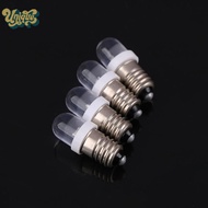 (Unique) 5Pcs E10 Led Bulb E10 DC 3V 6V 12V 24V Instrument Bulb E10 Indicator Bulb Old Fashioned Fla