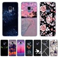 A31-The Setting Sun theme soft CPU Silicone Printing Anti-fall Back CoverIphone For Samsung Galaxy a6 2018/a8 2018/a8 2018 plus/j6 2018/s9