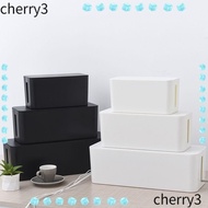 CHERRY3 Wire Storage Box Household Products For Data Line Plug Socket Cable Tidy