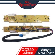 XQB60-M808 Washing Machine Sanyo PCB Board