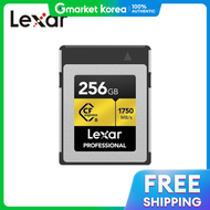Lexar CFexpress B Type 256GB เมมโมรการด gold 8K