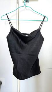 Love Bonita black satin top