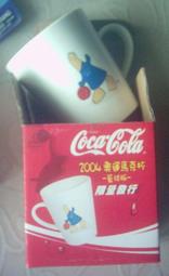 可口可樂 Coca Cola 2004年雅典奧運會 籃球版馬克杯 【三十之上 是練眼力的】