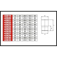 JTC 43813 SOCKET 1/2" DR 6PT 13MM SOCKET 13MM 