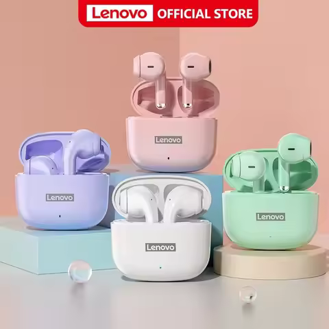 Original Lenovo LP40Pro TWS Bluetooth 5.1 Quick Connect Earphone Ergonomic Design Headphones Powerfu
