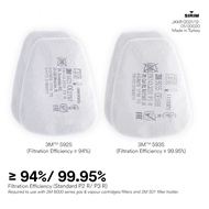3M 5925 P2 R & 5935 P3 R Particulate Filter/SIRIM Approved/Replacement of 5N11 (1pair)