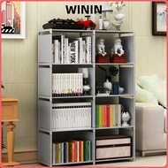 WININ 8 Cube Storage, Multifunctional Vertical 5-Tier Book Shelf, Book Organize Space-Saving Modern 
