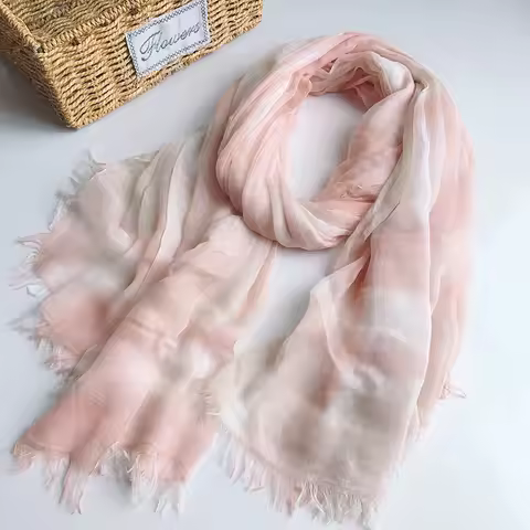Silk ModaL Scarf For Women 130*180 Plaid Shawl latest turban for women head wrap scarf hijab scarf w