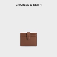 CHARLES and KEITH  CK6-10680907 กระเป๋าสตางค์ซิปศูนย์สั้น