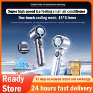 Portable Turbo Fan High Speed Kipas Mini Fan Cooler 100Level Adjustment LED Display 20H Long Battery