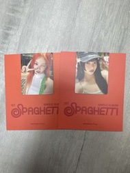 Le sserafim spaghetti 特典 Chaewon Eunchae