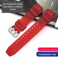 Aviation for GW-3500B GW-3000B GW-2000 G-1200B Black Rubber Strap with tool