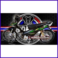 ▖ ∟ ⇩ Honda Wave 100 Decal Sticker ( Jrp Design )