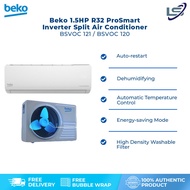[FREE GIFT] Beko 1.5HP R32 ProSmart Inverter Air Conditioner BSVOC 120 & BSVOC 121 | Auto-restart | 