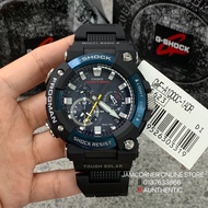 ASIA SET 100% ORIGINAL CASIO G-SHOCK GWF-A1000C-1A FROGMAN Series blue ion-plated (IP) finish and a yellow second hand