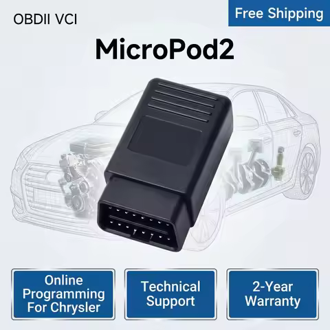 A+ V17.04.27 MicroPod2 Micro Pod2 With Software For Chrysler For Jeep Dod-ge Fia-t MicroPod 2 Suppor
