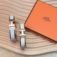 門市現貨｜全新Hermes Clic-H Bracelet 手鈪 手鐲 Size PM 白金/奶茶金
