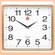 Use Simple Clock Wall Clock Square Household Wall Hanging Classroom Shanghai Brand Living Room Clock