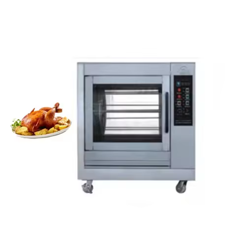 Rotisserie Oven For Chickens Ducks Commercial Roasting Chicken Machine Rotary Skewer Rotisserie