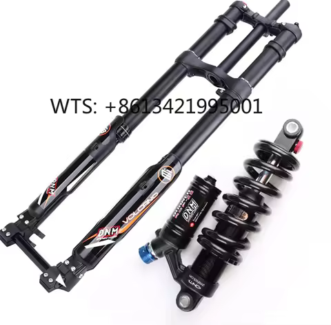 DNM USD 8S Enduro Bike Suspension Front Fork Travel 203mm Electric Dirt Bike Invert Front Shock Fork