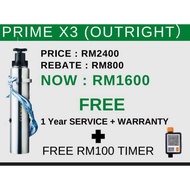 FREE INSTALLATION CUCKOO PRIME X3 ROYAL OUT-TO-IN FILTRATION SYSTEM (ULTRA-FILTRATION MEMBRANE) OUTD