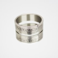 莫三比克葡萄牙 5 實古、1971-1973 錢幣戒指，男女皆宜