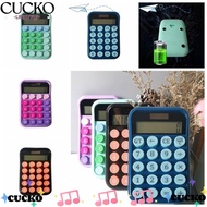 CUCKO Mechanical Keyboard Calculator, 10-digit ABS  Calculator,  Learning Accounting Tools Small Cal