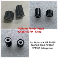 Interphone Accessories Knob/Switch Caps for Motorola XIR P8668 P8600 P8608 P8600i GP328D GP338D