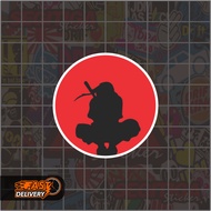 Uchiha Itachi Sticker Size 5 x 5 Cm