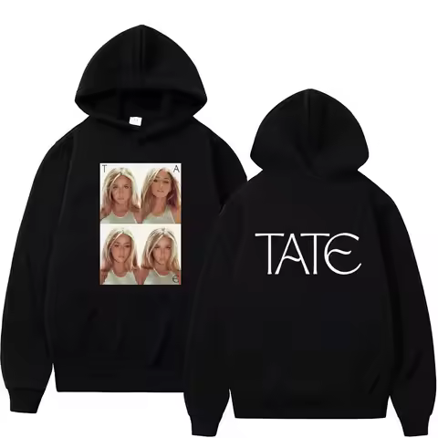 Tate McRae Tour 2026 Print Hoodie Men Women Vintage Fashion Winter Loose Casual Oversized Aesthetic 