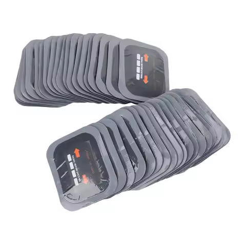 Radial Tire Repair Patches 65x80mm Rubber Tire Patch Kit for Cars Motorcycles Trucks Radial Tire Pat