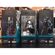 Star Wars Jedi Survivor The Black Series Gaming Greats 6" Riot Scout Trooper, B1 Battle Droid & KX S