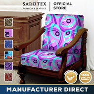 Sarung Kusyen Empat Segi High Quality Standard Size Zipper Square Cushion Cover - 14 Pcs Set / 14 Biji