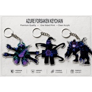 GANTUNGAN Azure Forsaken Keychain Keychain