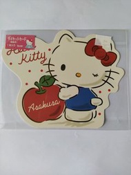 日本Hello Kitty  postcards明信片系列 -蘋果