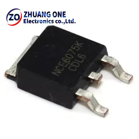 10Pcs New NCE6075 NCE6020AK NCE6020 NCE6050K NCE6075K NCE6080K NCE7075K NCE7560K TO-252 IC In Stock