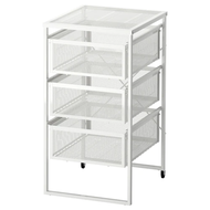 Warm Ikea IKEA Lennart Chest of Drawer File Cabinet Document Cabinet Mobile Locker Storage Cabinet White Free Shipping
