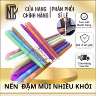 [GOOD - STANDARD PRODUCT] EAR CANDLE 100c MANY SMOKES 8 NUTRITIONAL HERBAL SCENTS - test video inclu