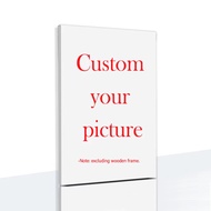 With Frame Custom Poster Hanging Canvas Painting Print Painting Custom A4 Bedroom Decoration Includi