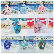 兒童1-3歲幼童/4-12歲中童Christmas Mask 3D立體卡通口罩